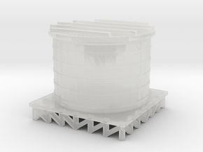 Storage Tank - Zscale in Clear Ultra Fine Detail Plastic