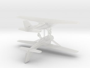 Cessna 172 - Hollow - Set of 2 - Nscale in Clear Ultra Fine Detail Plastic