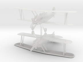Biplane - Set of 2 - Nscale in Clear Ultra Fine Detail Plastic