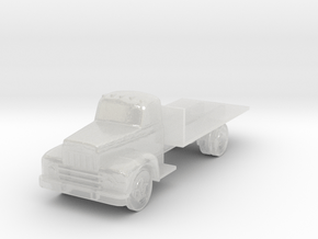 IH R190 Flatbed - Zscale in Clear Ultra Fine Detail Plastic