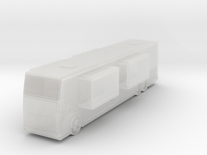 Prevost RV Parked - Zscale in Clear Ultra Fine Detail Plastic