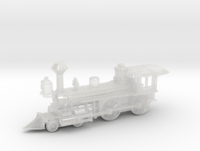 Grant 4-4-0 Locomotive - Zscale in Clear Ultra Fine Detail Plastic