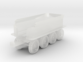Tender for Grant Locomotive - Zscale in Clear Ultra Fine Detail Plastic