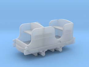 Dinorwic royal coach 009 in Clear Ultra Fine Detail Plastic
