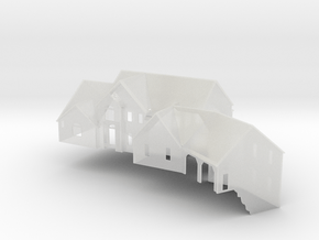 New England House - Nscale in Clear Ultra Fine Detail Plastic