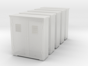 Relaybox - Sscale (1:64) in Clear Ultra Fine Detail Plastic