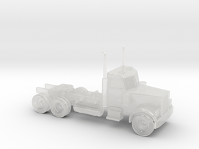 Peterbilt 379 Daycab - Nscale in Clear Ultra Fine Detail Plastic