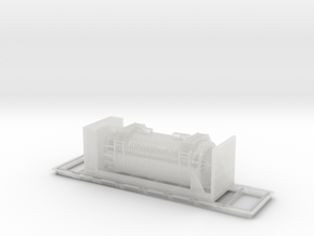 Nuclear Shipping Cask - Zscale in Clear Ultra Fine Detail Plastic