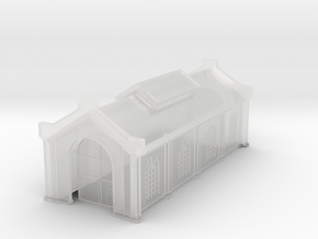 Engine House - Zscale in Clear Ultra Fine Detail Plastic