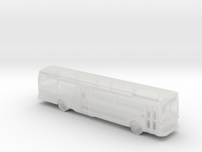 GM FishBowl Bus Open Windows - Nscale in Clear Ultra Fine Detail Plastic