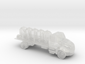 Chemical Delivery Truck - Zscale in Clear Ultra Fine Detail Plastic