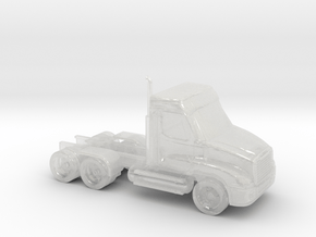 Freightliner Cascadia Truck - Zscale in Clear Ultra Fine Detail Plastic