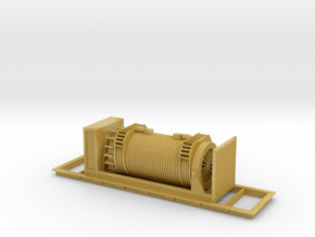 Nuclear Shipping Cask - 1:50scale in Tan Fine Detail Plastic