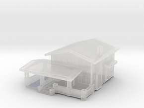 Sears Shadowlawn House - Zscale in Clear Ultra Fine Detail Plastic
