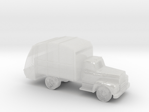 Garbage Truck - Zscale in Clear Ultra Fine Detail Plastic