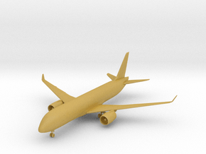 Bombardier CS300 - 1:500 scale in Tan Fine Detail Plastic