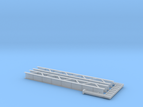 Elevated Platform - Zscale in Clear Ultra Fine Detail Plastic