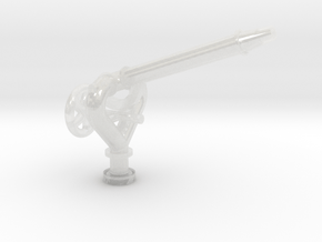 Water Cannon - 1:100scale in Clear Ultra Fine Detail Plastic