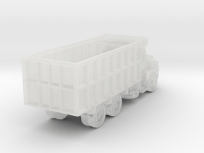 Mack Coal Truck - Nscale in Clear Ultra Fine Detail Plastic