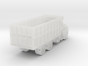 Mack Coal Truck - Zscale in Clear Ultra Fine Detail Plastic
