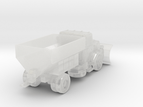 Mack Salt or Sand Truck - Zscale in Clear Ultra Fine Detail Plastic