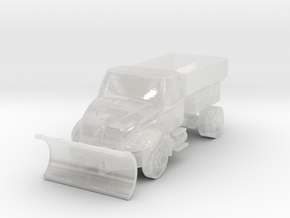 Durastar Salt or Sand Truck - Zscale in Clear Ultra Fine Detail Plastic