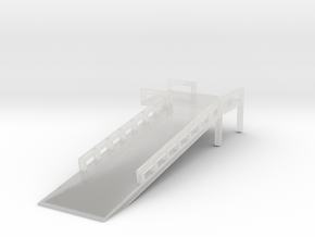 Boxcar Loading Ramp - Zscale in Clear Ultra Fine Detail Plastic
