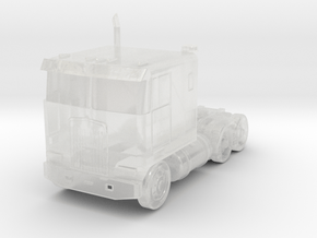 Kenworth Cabover Semi - 1:285scale in Clear Ultra Fine Detail Plastic
