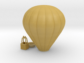 Hot Air Balloon - 1:300scale in Tan Fine Detail Plastic