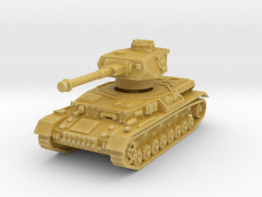 Panzer IV G 1/100 in Tan Fine Detail Plastic