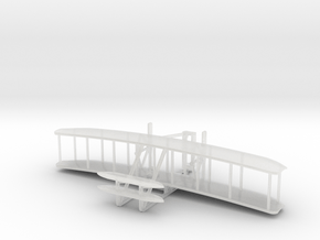 Wright Flyer - Zscale in Clear Ultra Fine Detail Plastic
