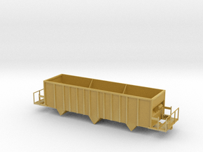 Aggregate Gondola IV - HOscale in Tan Fine Detail Plastic