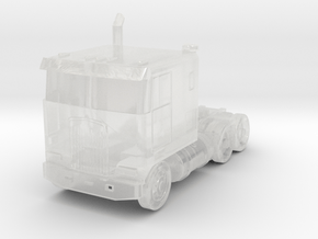 Kenworth Cabover - 1:500scale in Clear Ultra Fine Detail Plastic
