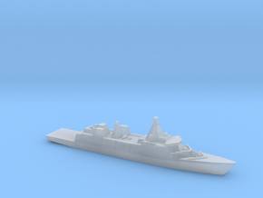 Type 31 Frigate (2020 Impression), 1/1800 in Clear Ultra Fine Detail Plastic