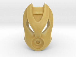 Great Mask of Fusion in Tan Fine Detail Plastic