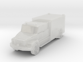 Freightliner Ambulance 2020 - HOscale in Clear Ultra Fine Detail Plastic
