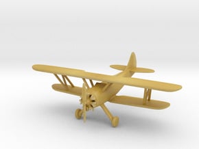 Waco UPF7 Biplane - 1:144scale in Tan Fine Detail Plastic