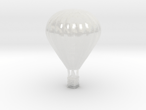 Hot Air Balloon - 1:500 Scale in Clear Ultra Fine Detail Plastic