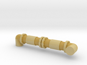 Industrial Pipeline (Rotated) 1/87 in Tan Fine Detail Plastic