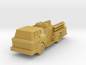Fire Truck II - HOscale in Tan Fine Detail Plastic