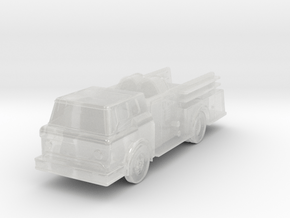 Fire Truck II - 1:72scale in Clear Ultra Fine Detail Plastic