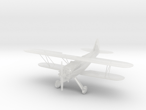 Waco UPF7 Biplane - Oscale in Clear Ultra Fine Detail Plastic