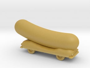 Weinermobile - HO scale in Tan Fine Detail Plastic