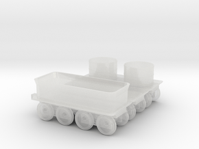 Cars for Grant 4-4-0 - Nscale in Clear Ultra Fine Detail Plastic