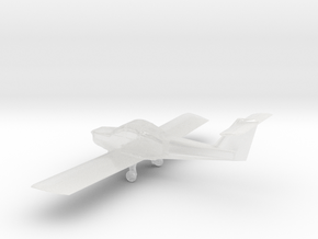 Piper Tomahawk - 1:200Scale in Clear Ultra Fine Detail Plastic
