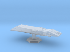 7000 Scale Hydran Monarch Battleship CVN in Clear Ultra Fine Detail Plastic