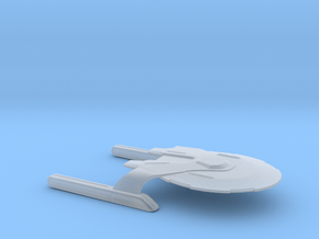 USS Vancouver / 11.4cm - 4.5in in Clear Ultra Fine Detail Plastic
