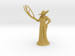 RE Lady Dimitrescu miniature model fantasy rpg dnd in Gray Fine Detail Plastic