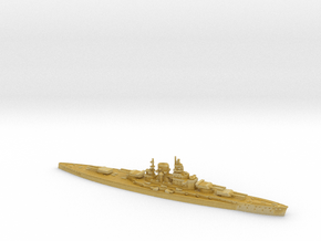 Dresden 1941 1/1800 (L-20 Battleship) in Tan Fine Detail Plastic