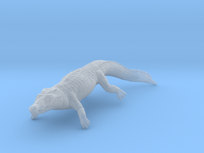 Nile Crocodile 1:32 Lying in Water in Clear Ultra Fine Detail Plastic